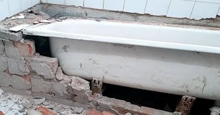 Демонтаж ванной комнаты в Первоуральске - стоимость работ от 819 руб. | Сварной-Прв